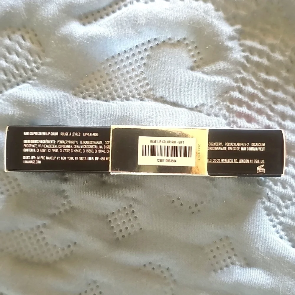IL Makiage Rave Rio sheer lip color. NIB